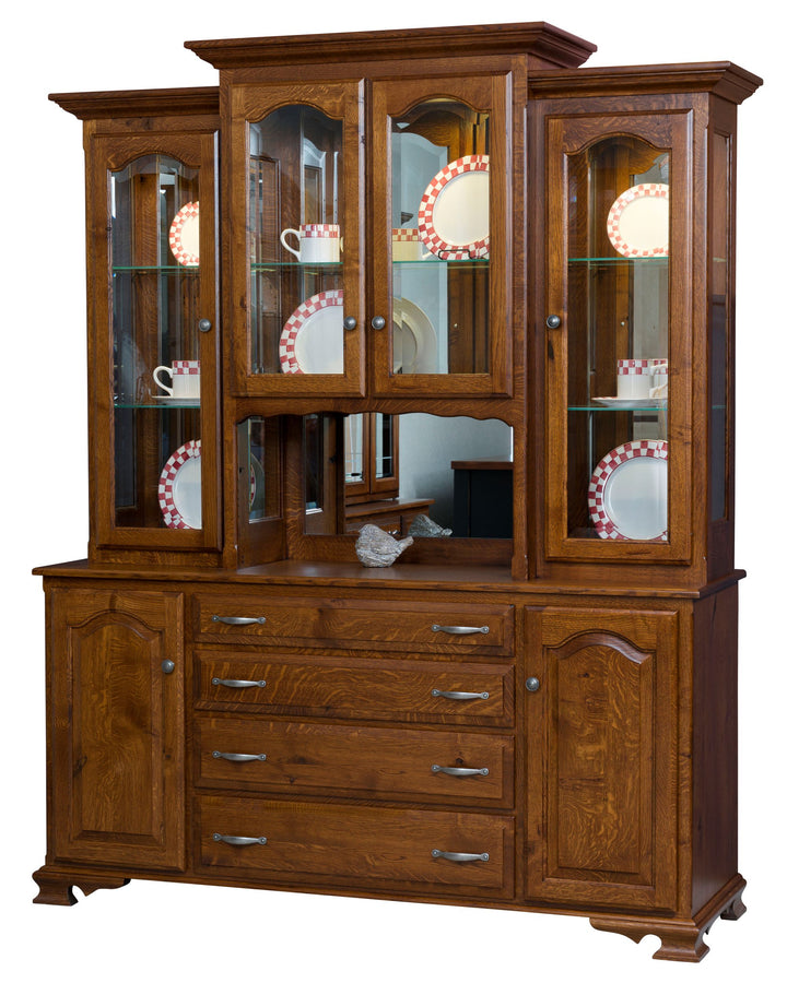 Vintage - Amish Handcrafted Open Deck Dining Hutch
