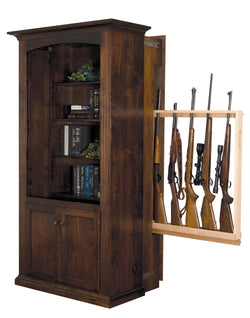 Covert - Bookcase with Hidden Gun Rack