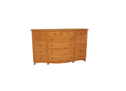 Cambridge - Amish Solid Wood 16 Drawer Dresser