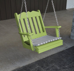 Poly Outdoor Royal English Chair Swing
