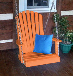 Poly Outdoor Adirondack Chair Swing