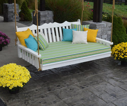 6' Poly Outdoor Royal English Swing Bed