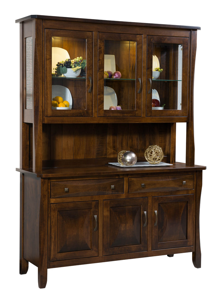 Preston - Amish Handcrafted Dining Hutch