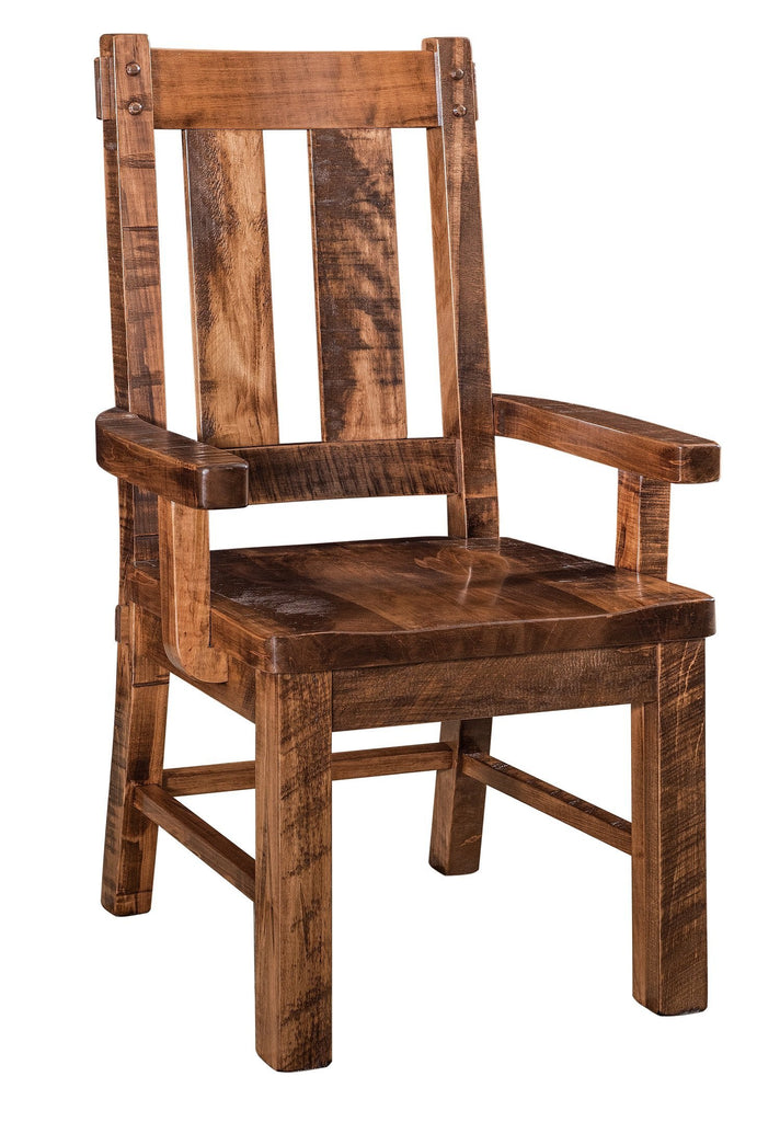 Modern Amish Furniture Houston Dining Arm Chair